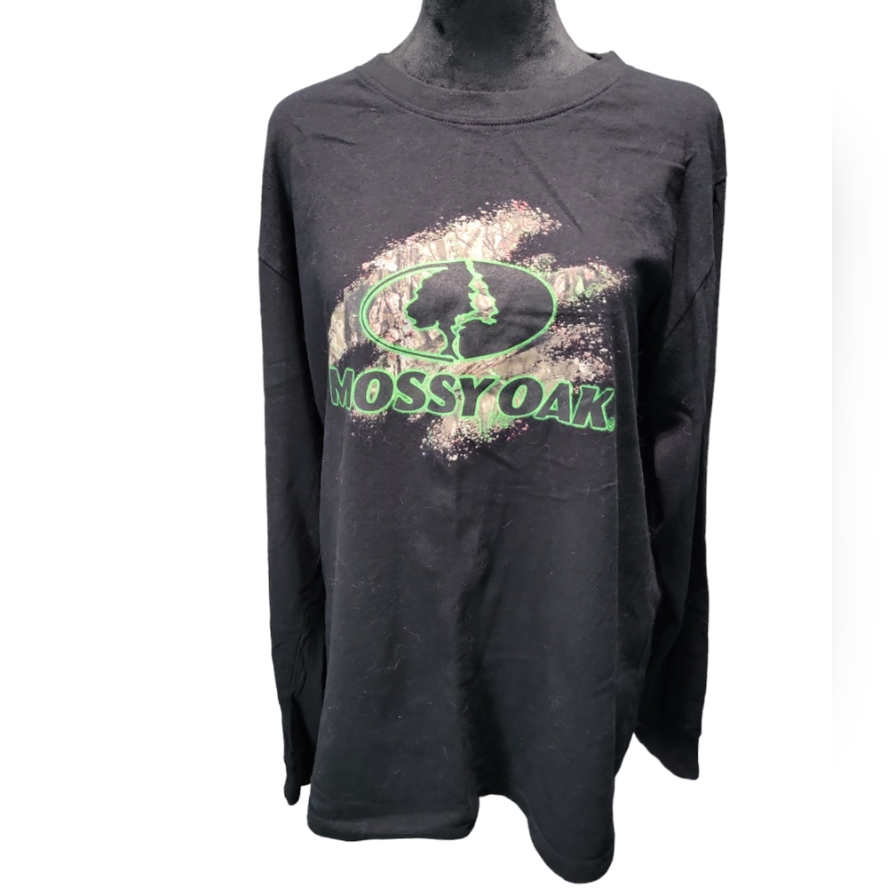 Mossy Oak Large men’s long sleeve black shirt